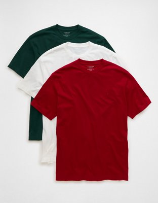 Emballage de trois t-shirts de style déjà porté AE