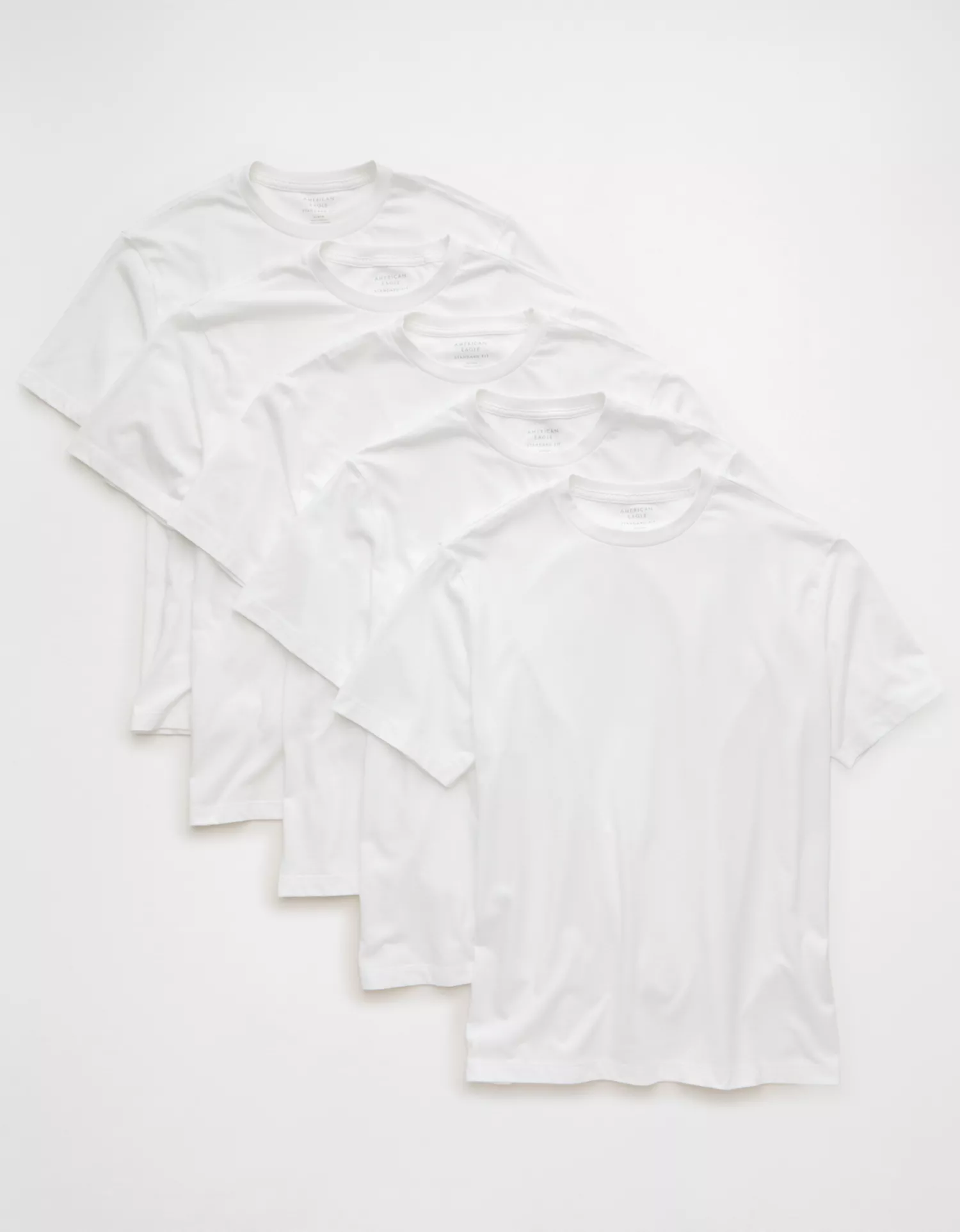 AE Standard Fit Lived-In T-Shirt 5-Pack - thumbnail 2