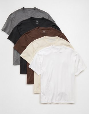 AE Standard Fit Lived-In T-Shirt 5-Pack