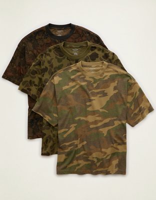 AE Boxy Fit Sueded Jersey T-Shirt 3-Pack