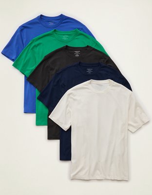 AE Standard Fit Lived-In T-Shirt 5-Pack