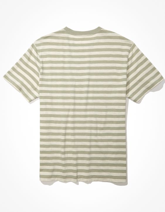AE Super Soft Slub Striped T-Shirt