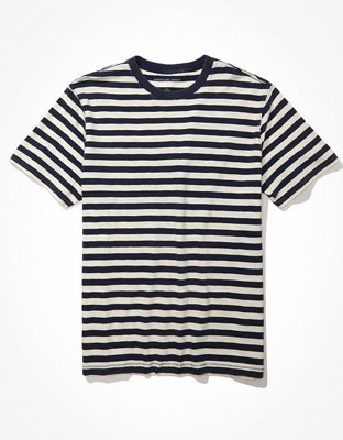 AE Super Soft Slub Striped T-Shirt