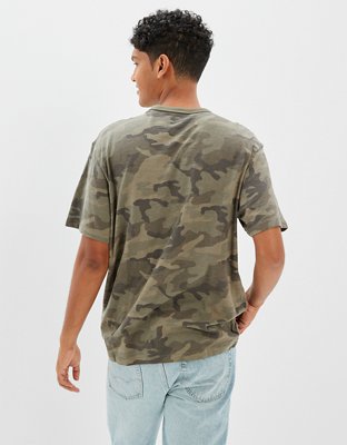 Мужские футболки American Eagle AE Camo T-Shirt — фото 2