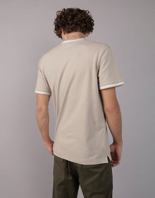AE Tipped Flex Pique T-Shirt