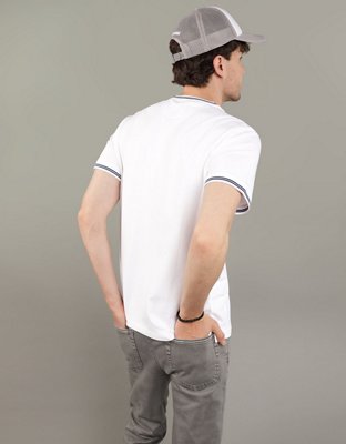 AE Tipped Flex Pique T-Shirt