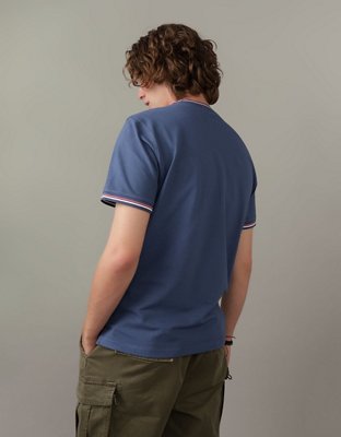 AE Tipped Flex Pique T-Shirt