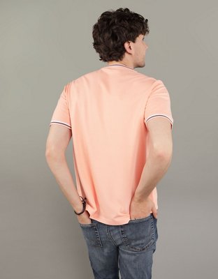 AE Tipped Flex Pique T-Shirt
