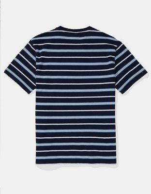 AE Flex Pique Striped T-Shirt