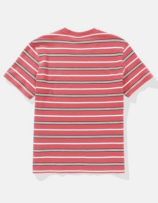 AE Flex Pique Striped T-Shirt