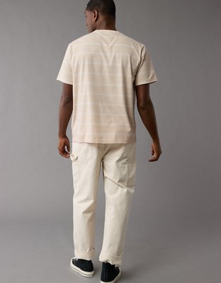 AE T-shirt Rayada Gastada