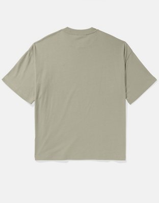 Camiseta extragrande con cuello redondo AE