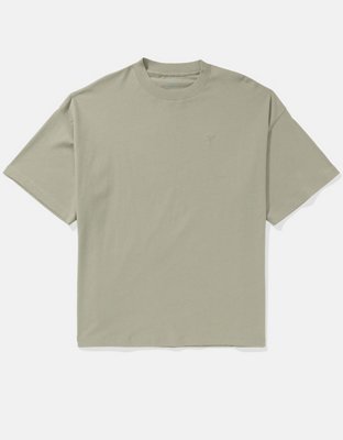 Camiseta extragrande con cuello redondo AE