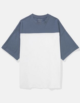 AE Oversized Colorblock Pique T-Shirt