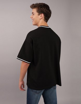 AE Oversized Ringer Pique T-Shirt
