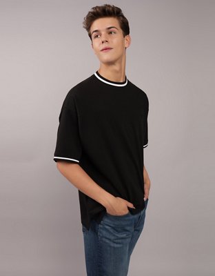 AE Oversized Ringer Pique T-Shirt