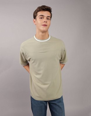 AE Oversized Ringer Pique T-Shirt