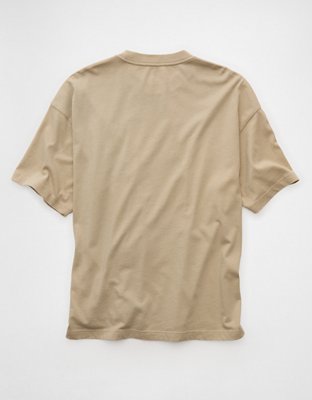 AE Boxy Sueded Jersey T-Shirt