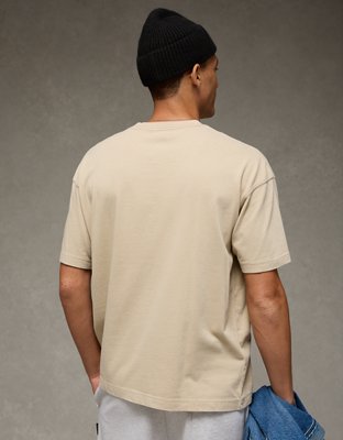 AE Boxy Sueded Jersey T-Shirt