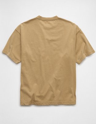 AE Boxy Sueded Jersey T-Shirt