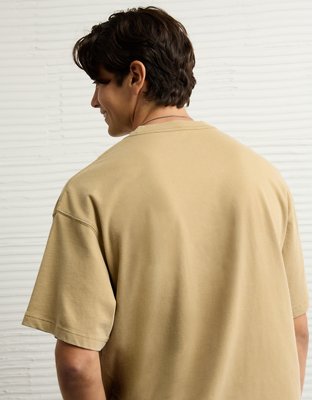 AE Boxy Sueded Jersey T-Shirt