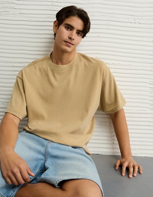 AE Boxy Sueded Jersey T-Shirt