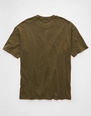 AE Boxy Sueded Jersey T-Shirt
