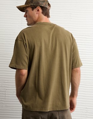AE Boxy Sueded Jersey T-Shirt