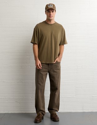 AE Boxy Sueded Jersey T-Shirt