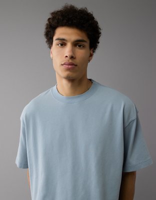 T-shirt droit en jersey suédé AE