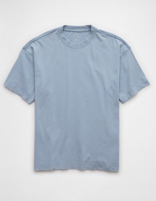 T-shirt droit en jersey suédé AE