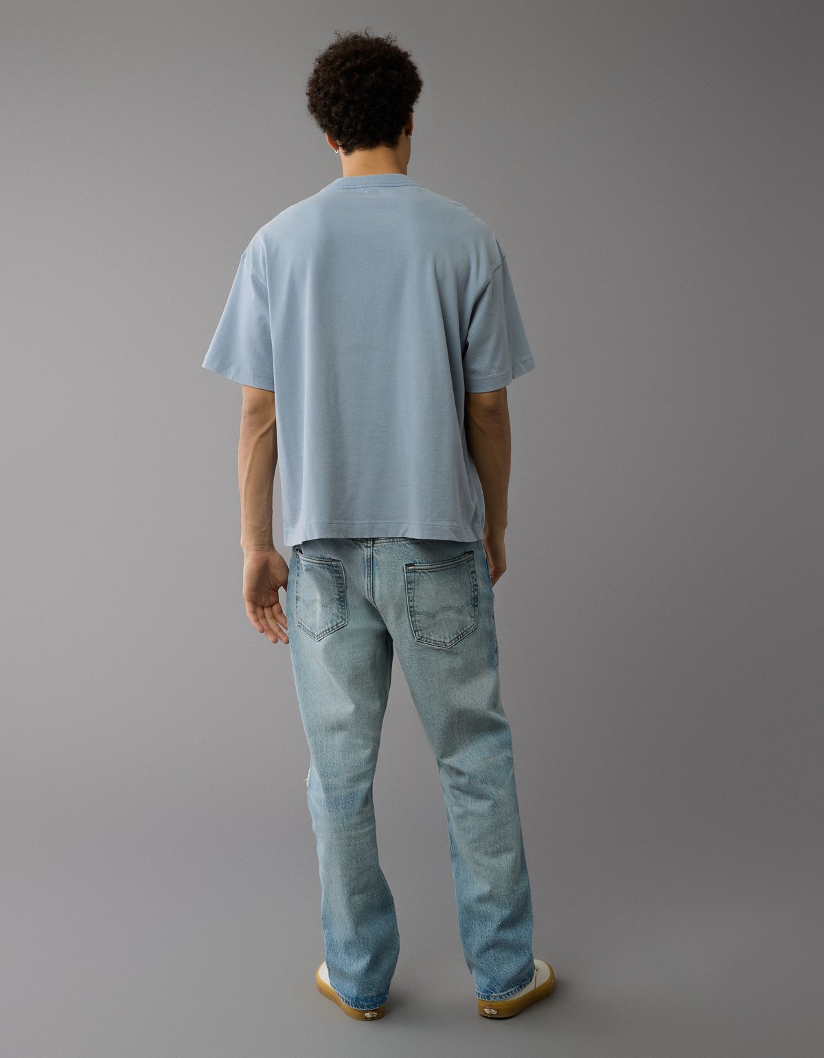 AE Boxy Fit Sueded Jersey T-Shirt - image 2