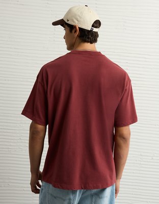 AE Boxy Sueded Jersey T-Shirt