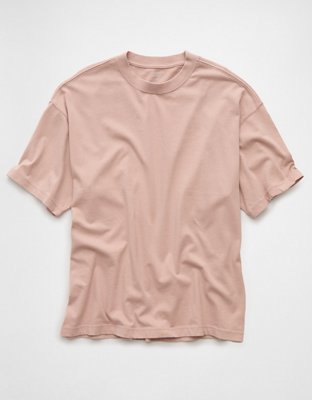 AE Boxy Sueded Jersey T-Shirt