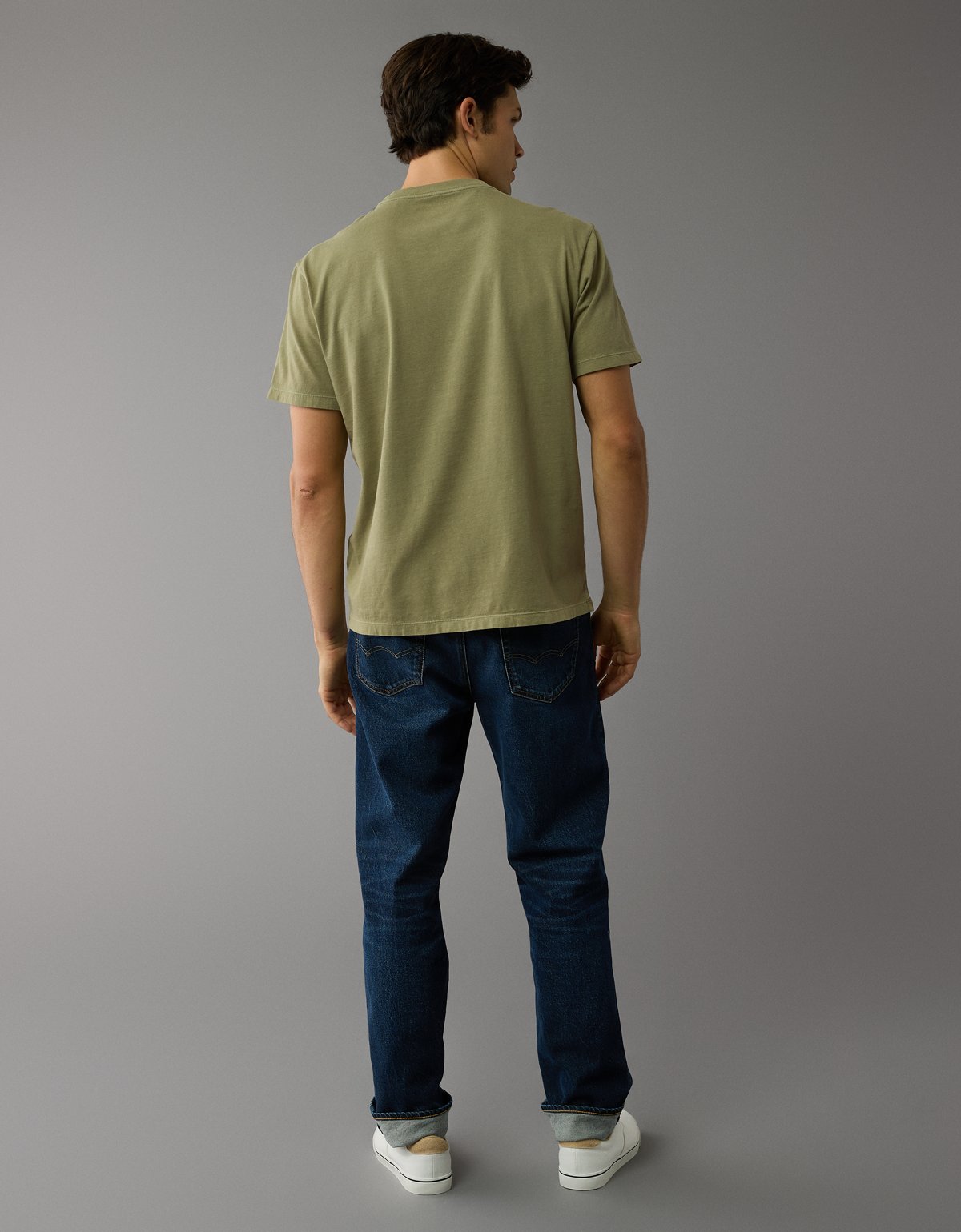 AE Logo Lived-In T-Shirt - image 2