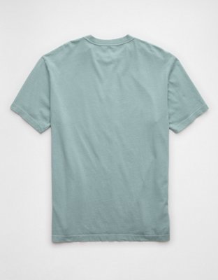 AE T-shirt Gastada con Logotipo