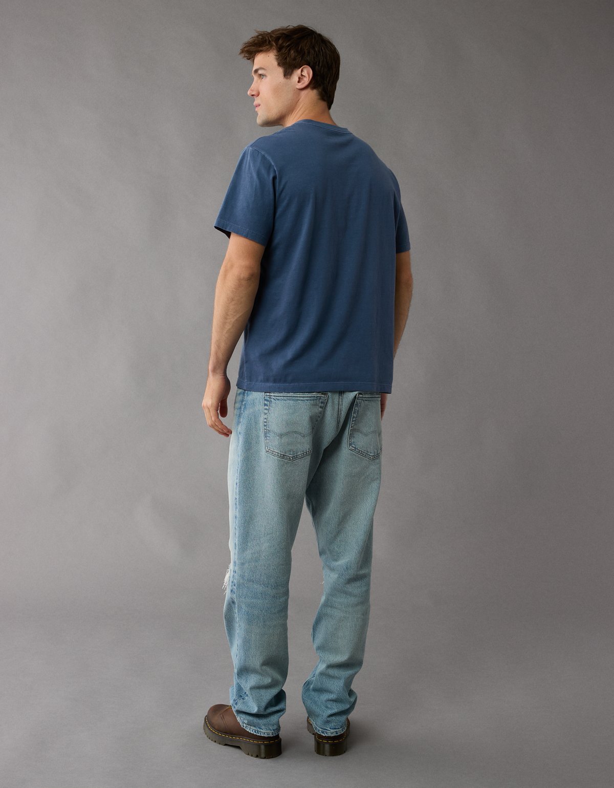 AE Logo Lived-In T-Shirt - image 2