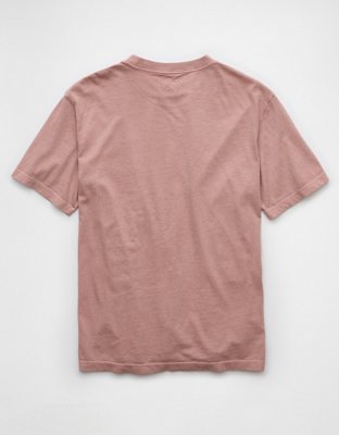 AE T-shirt Gastada con Logotipo