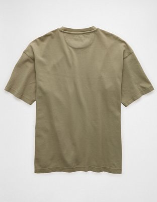 AE T-shirt Recta de Piqué
