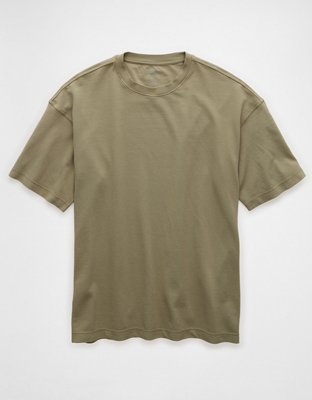 AE T-shirt Recta de Piqué