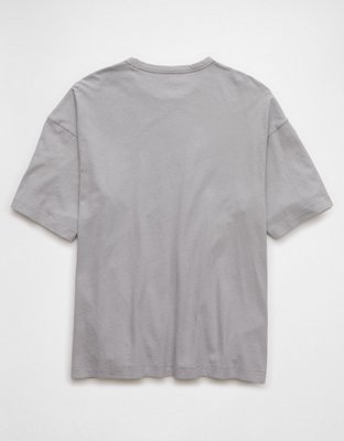 AE Boxy Linen-Blend T-Shirt