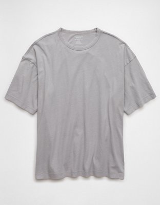 AE Boxy Linen-Blend T-Shirt