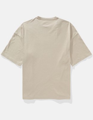 AE Boxy Linen-Blend T-Shirt