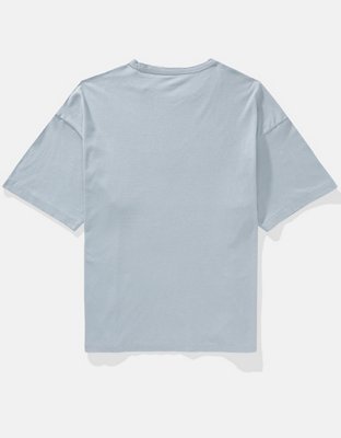 AE Boxy Linen-Blend T-Shirt