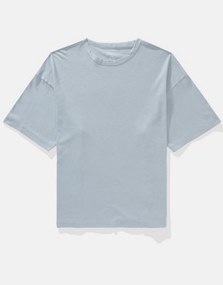 AE Boxy Linen-Blend T-Shirt