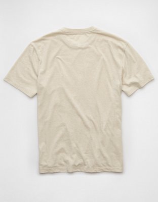 AE T-shirt Gastada con Logotipo
