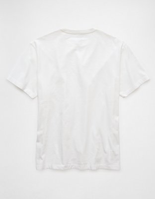 AE T-shirt Gastada con Logotipo