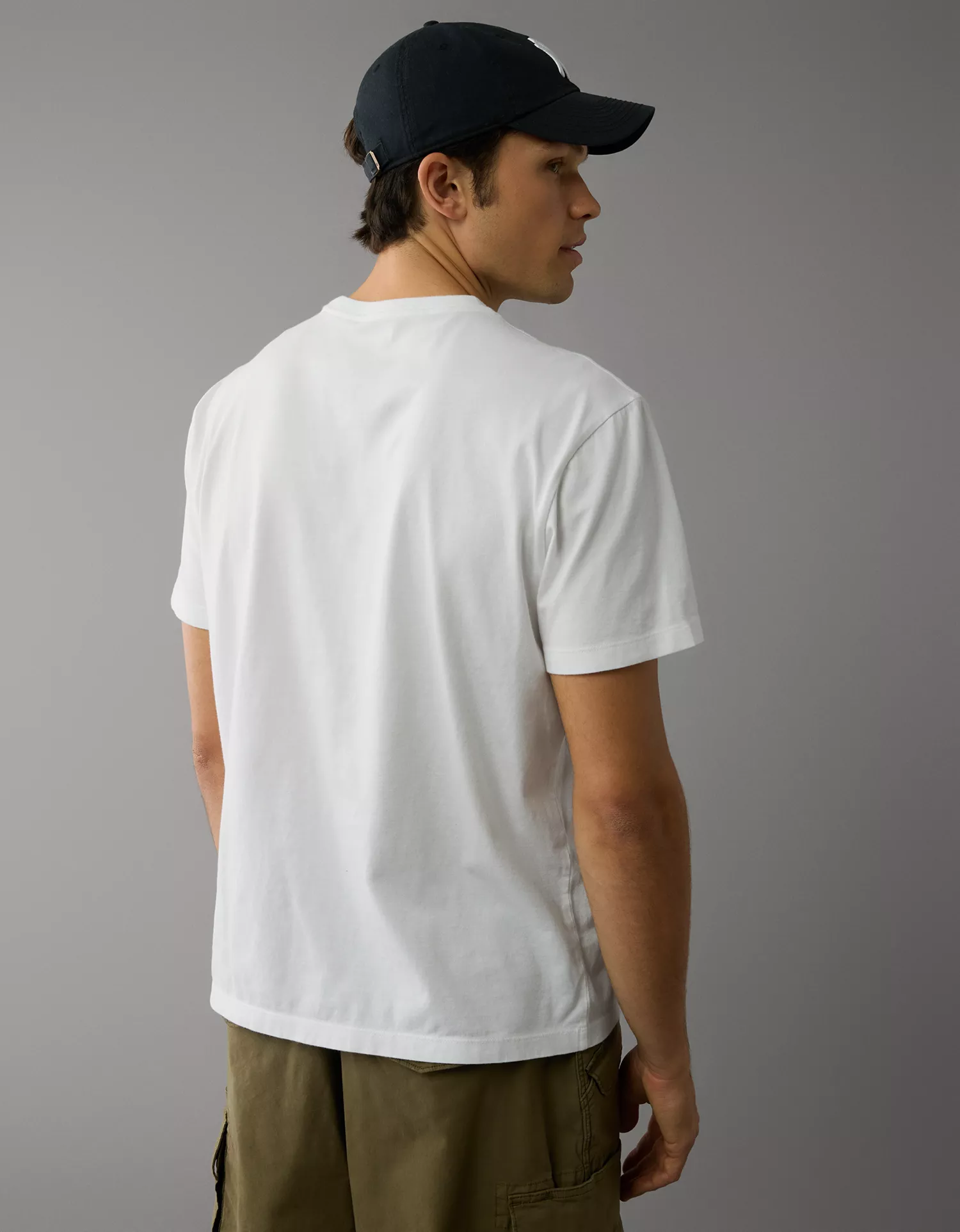AE Logo Lived-In T-Shirt - thumbnail 2