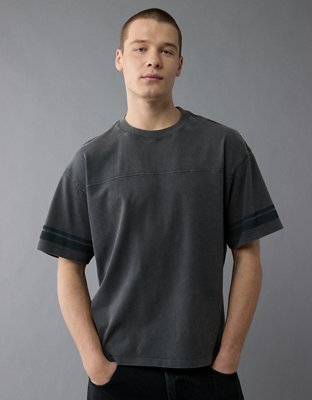AE T-shirt Recta de Gamuza de Fútbol Americano