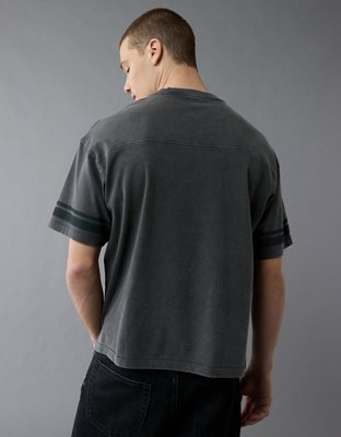 AE Boxy Sueded Football T-Shirt